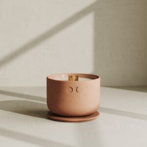Ceramic Scented Candle - Sandalwood